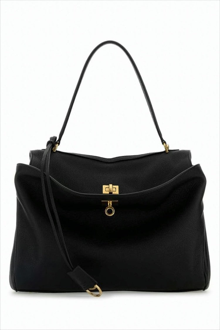 Balenciaga Smooth Calf Leather Shoulder Bag