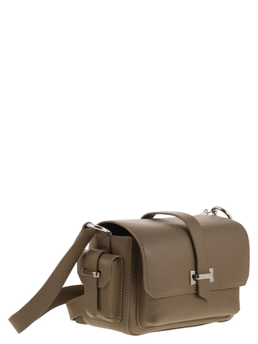 Hogan Small Leather Flap Bag