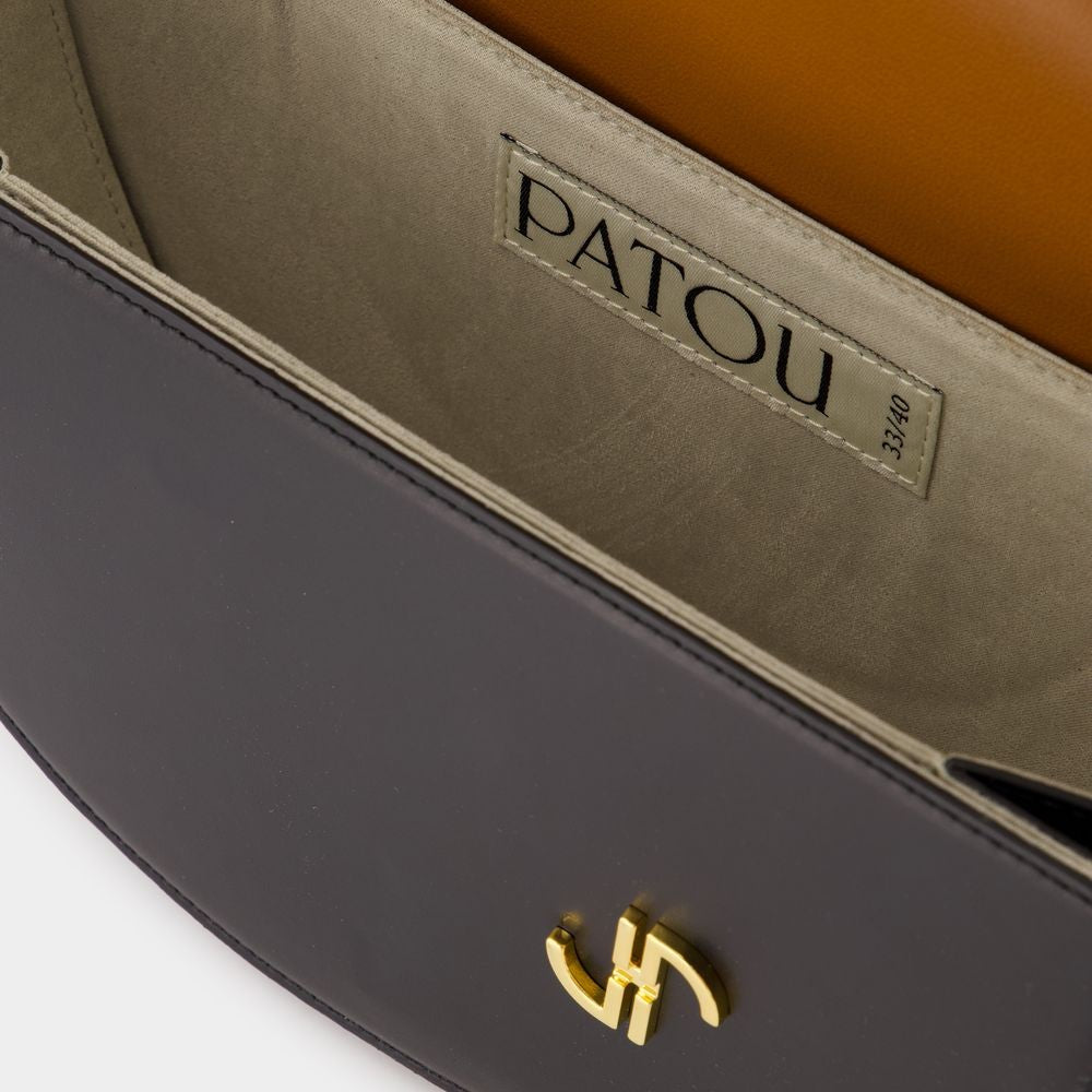 Patou Le Patou Bag Shoulder Bag - Leather - Black