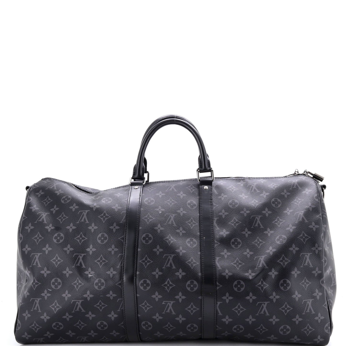 Keepall Bandouliere Bag Monogram Eclipse Canvas 55
