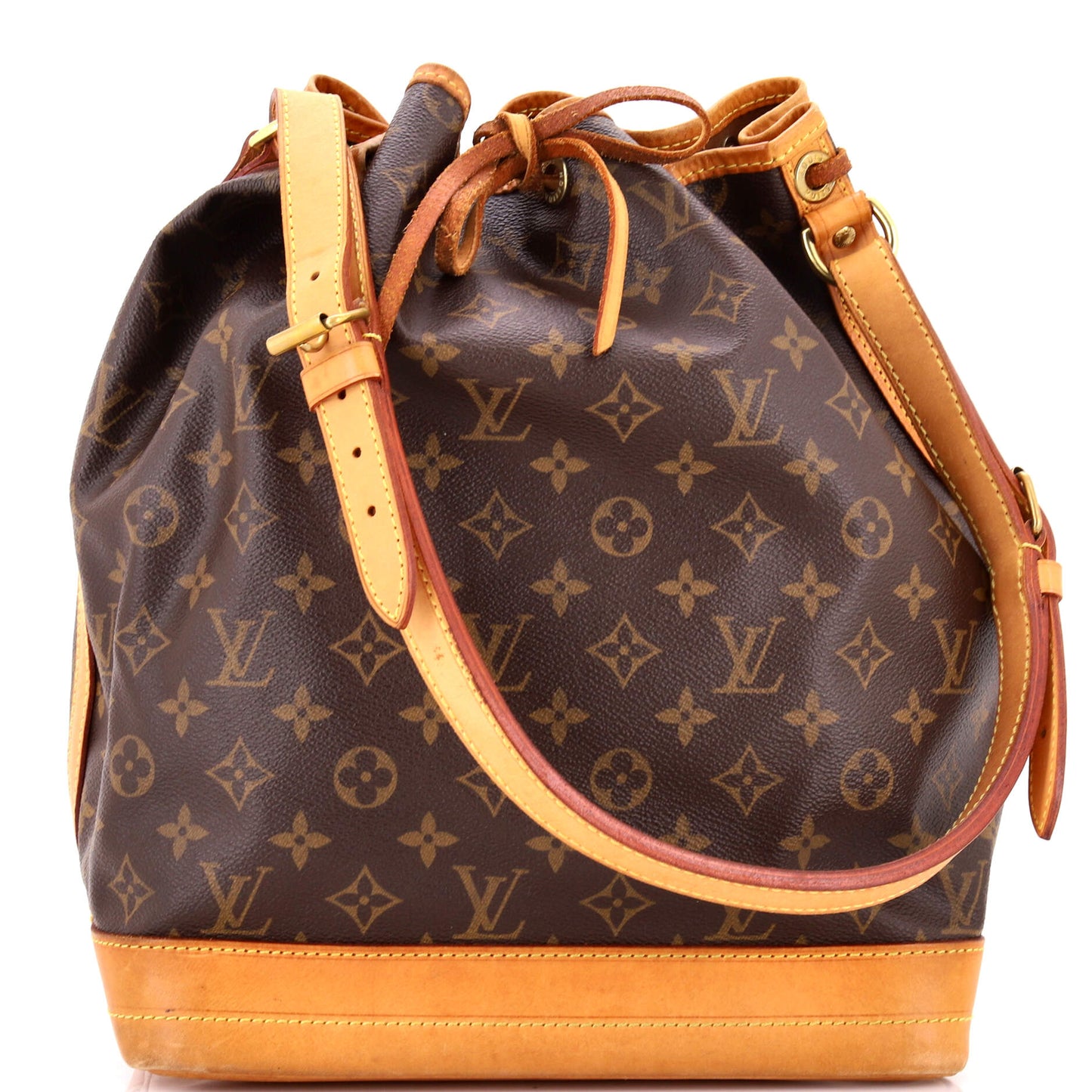 Noe Handbag Monogram Canvas Large