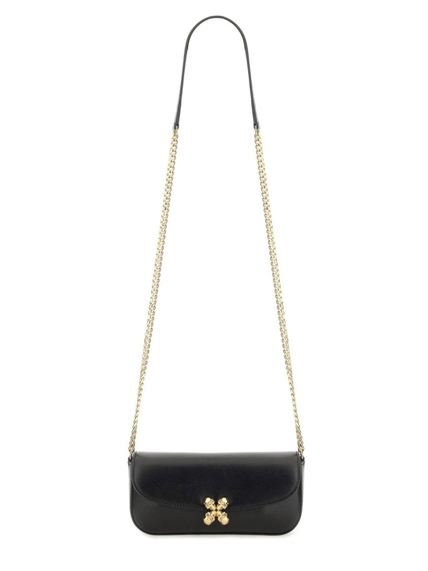 Alexander Mcqueen "Skull Flower" Small Bag