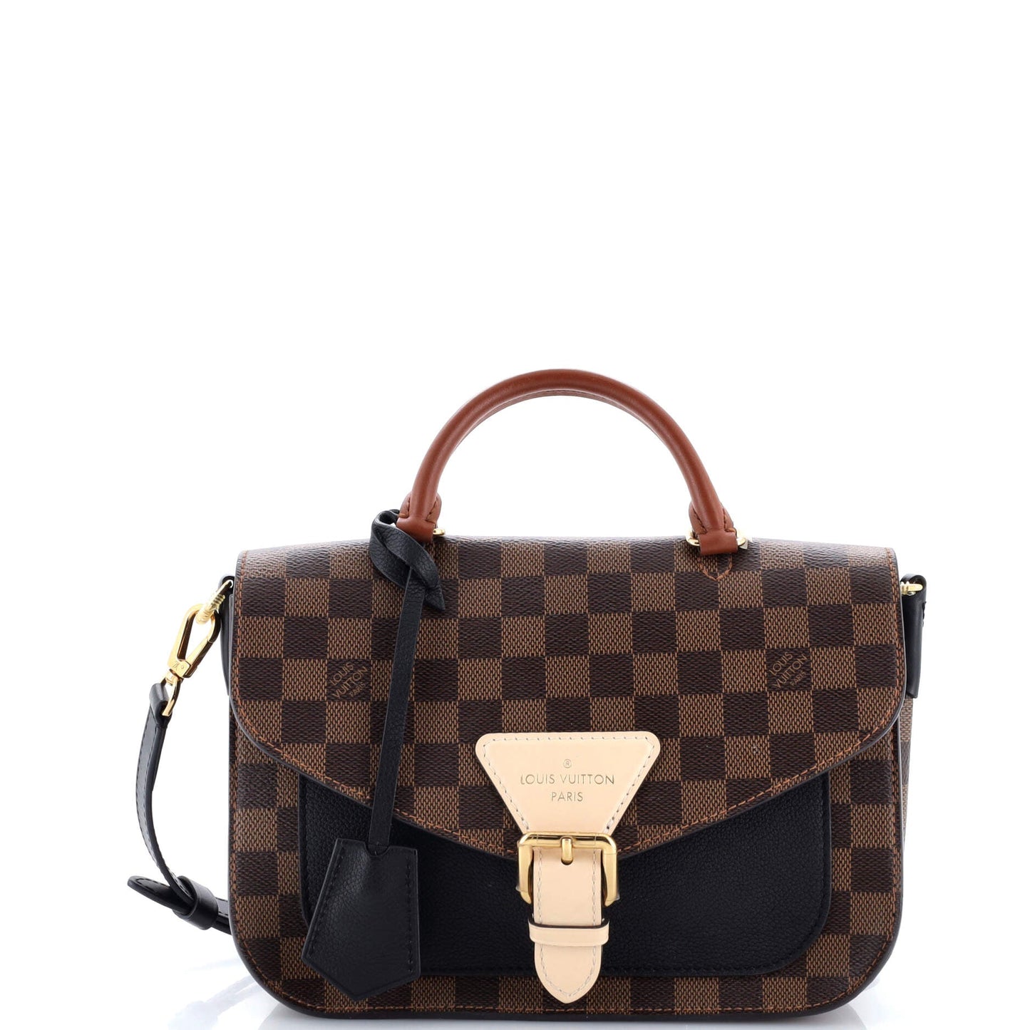Beaumarchais Handbag Damier with Leather