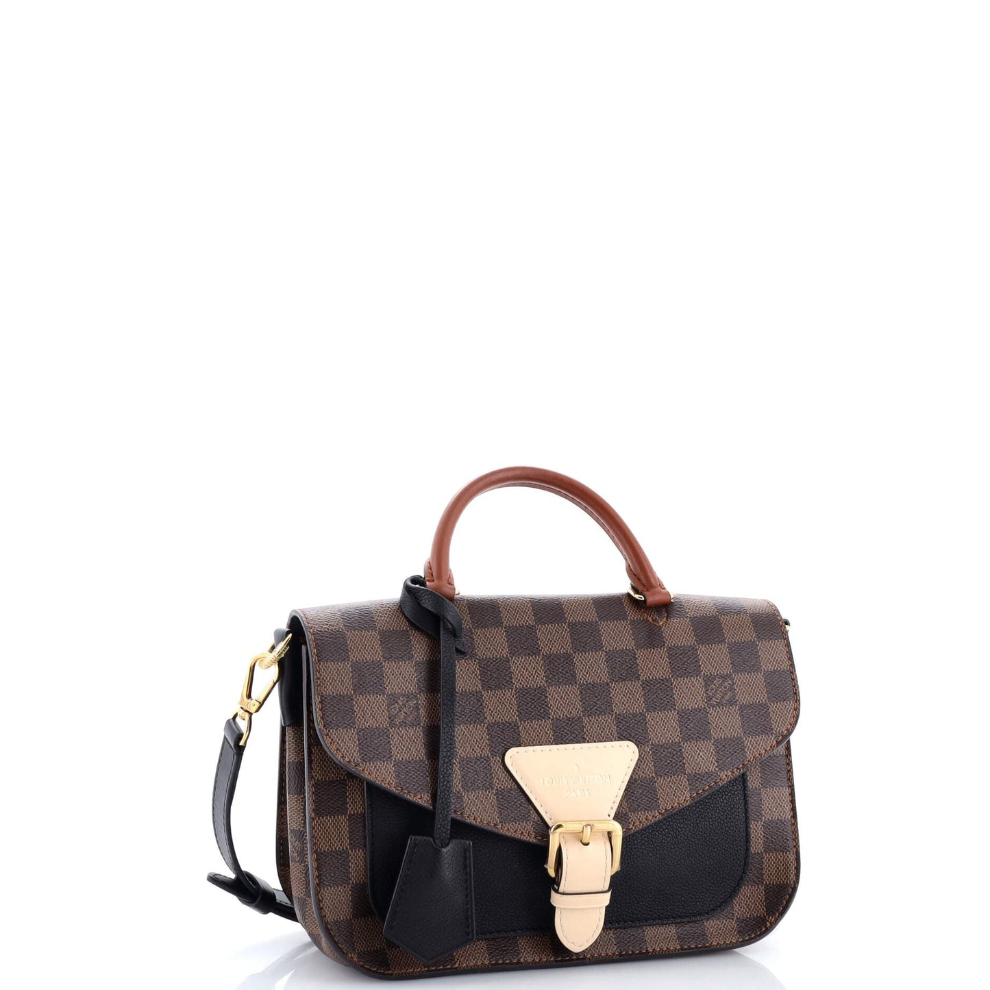 Beaumarchais Handbag Damier with Leather