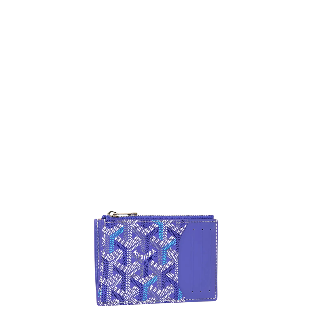Goyard Bourbon Zipped Card Holder Multicoloured