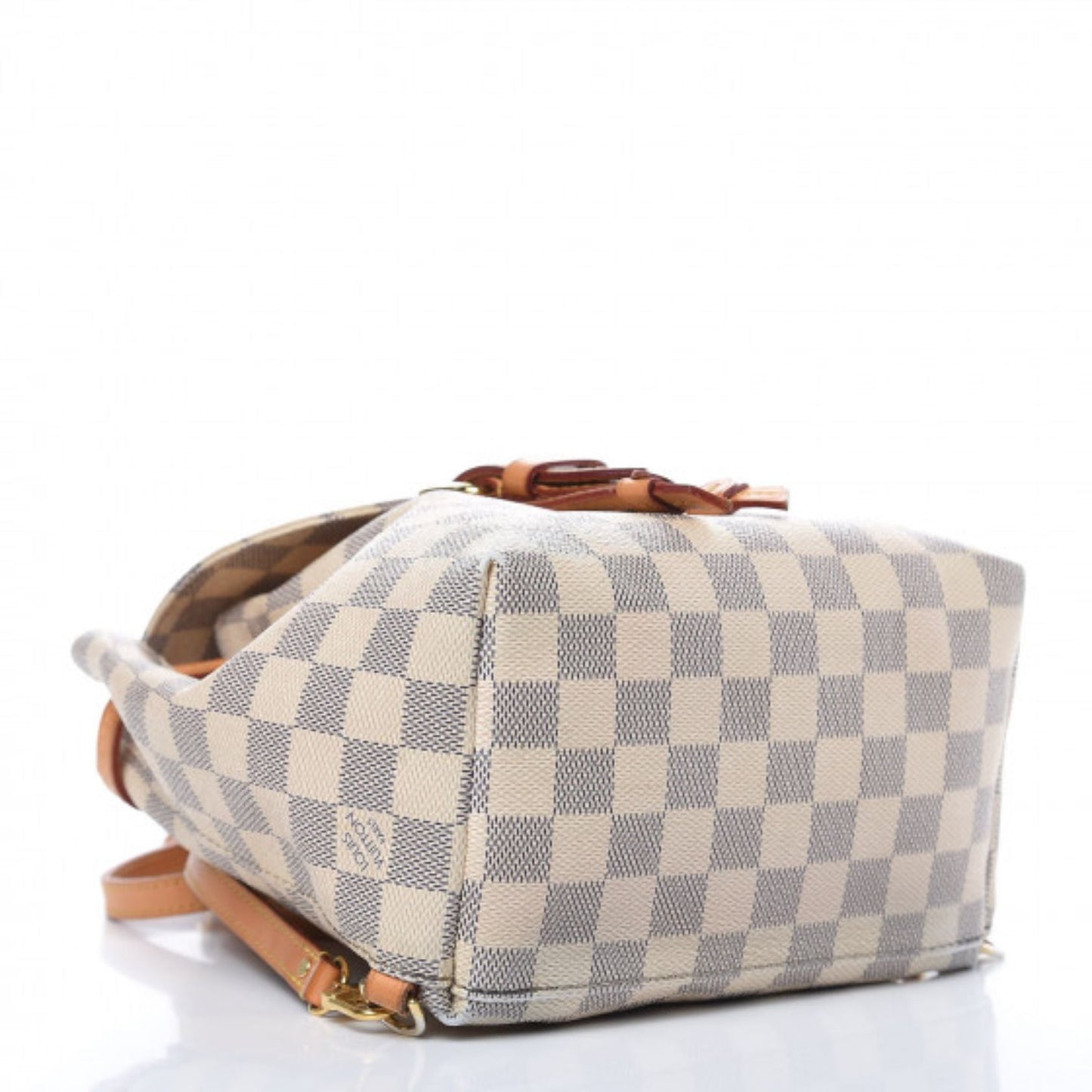 Louis Vuitton Sperone Bb White Damier Azur Canvas Backpack