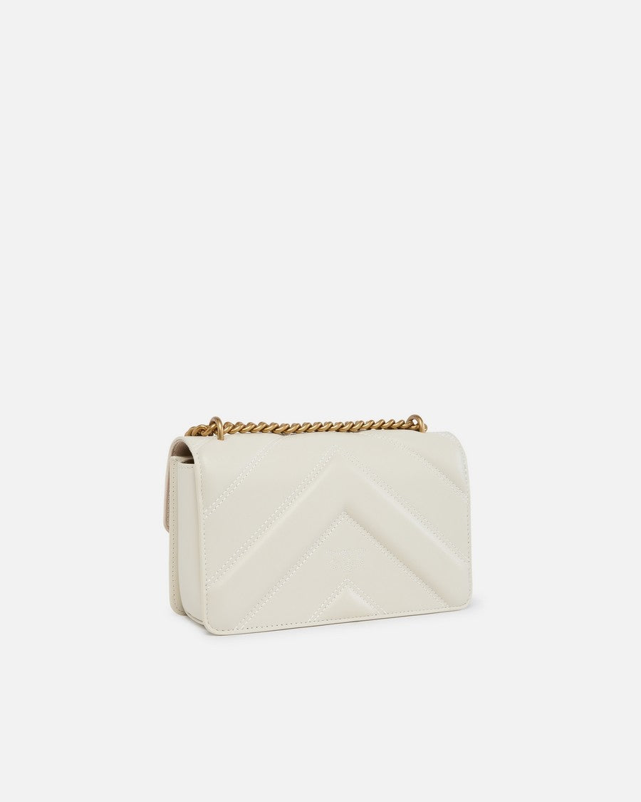 Pinko Quilted Leather Handbag