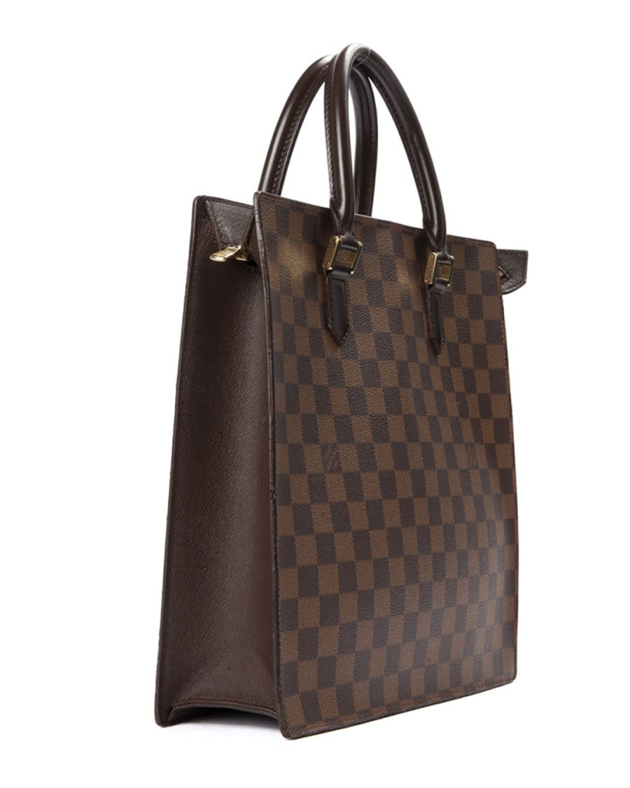 Louis Vuitton Ebony Checkered Flat Bag