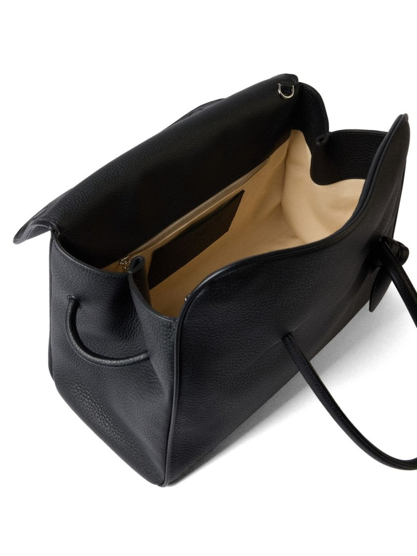 Jacquemus Rectangular Handbag With Pebbled Texture
