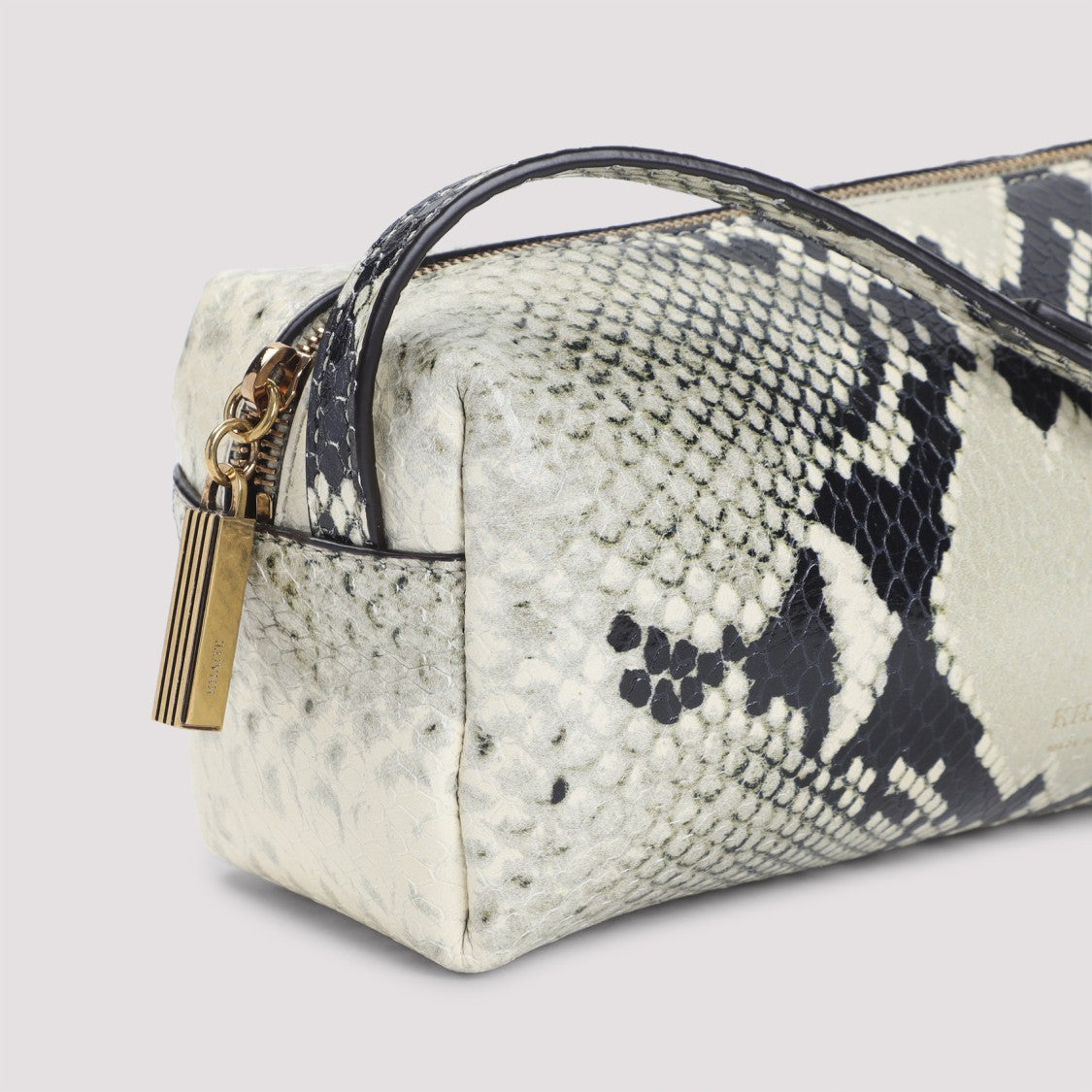 Khaite Structured Crossbody Bag In Textured Calfskin Leather