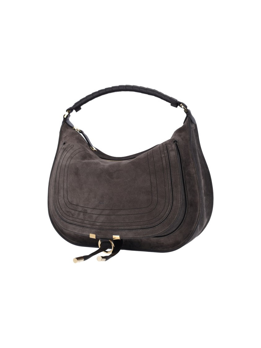 Chloé "Marcie" Shoulder Bag – Brown
