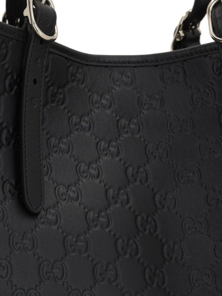 Gucci Gg Emblem Large Tote Bag