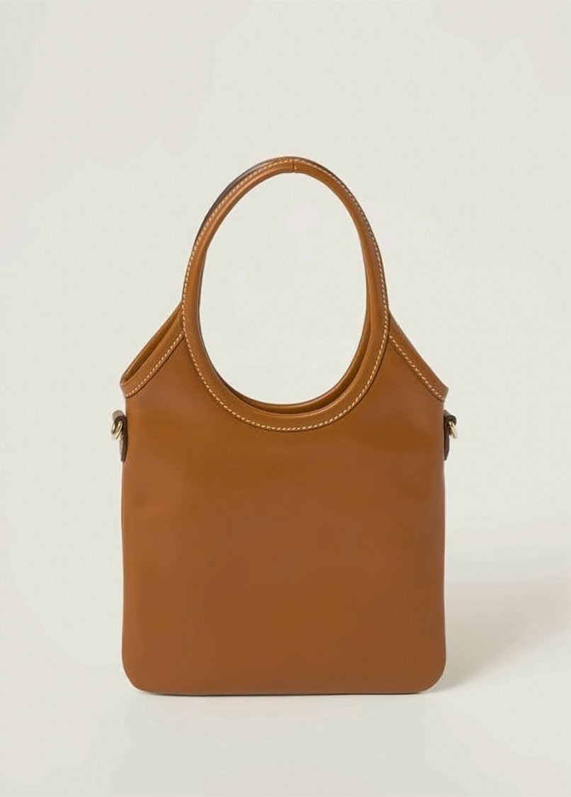 Miu Miu Smooth Calf Leather Shoulder Bag