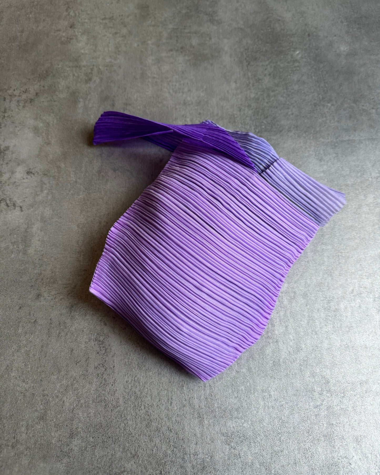SS2024 Issey Miyake Pleats Please Polyester Purple Tote Bags