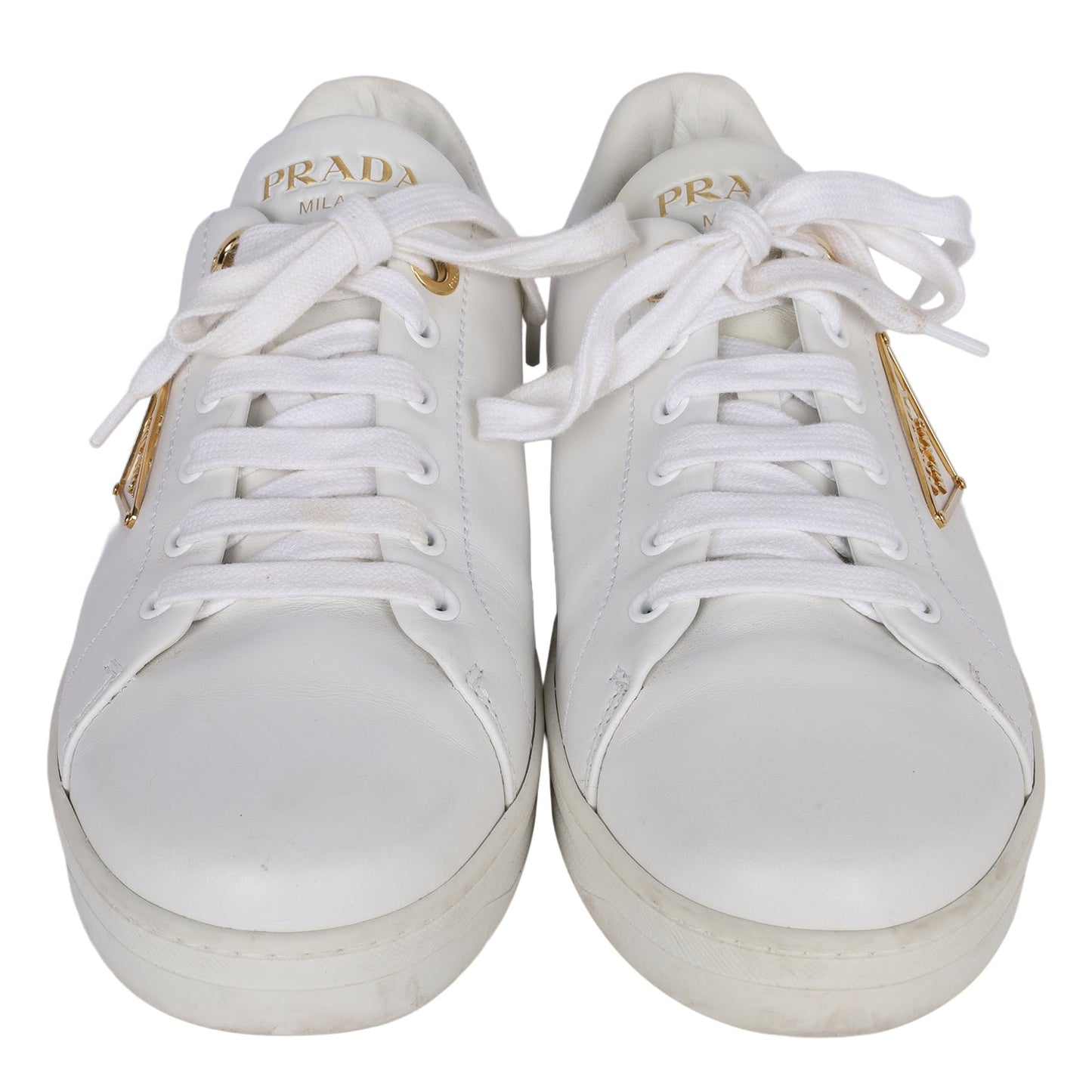Downtown Bold Leather Low-Top Sneakers