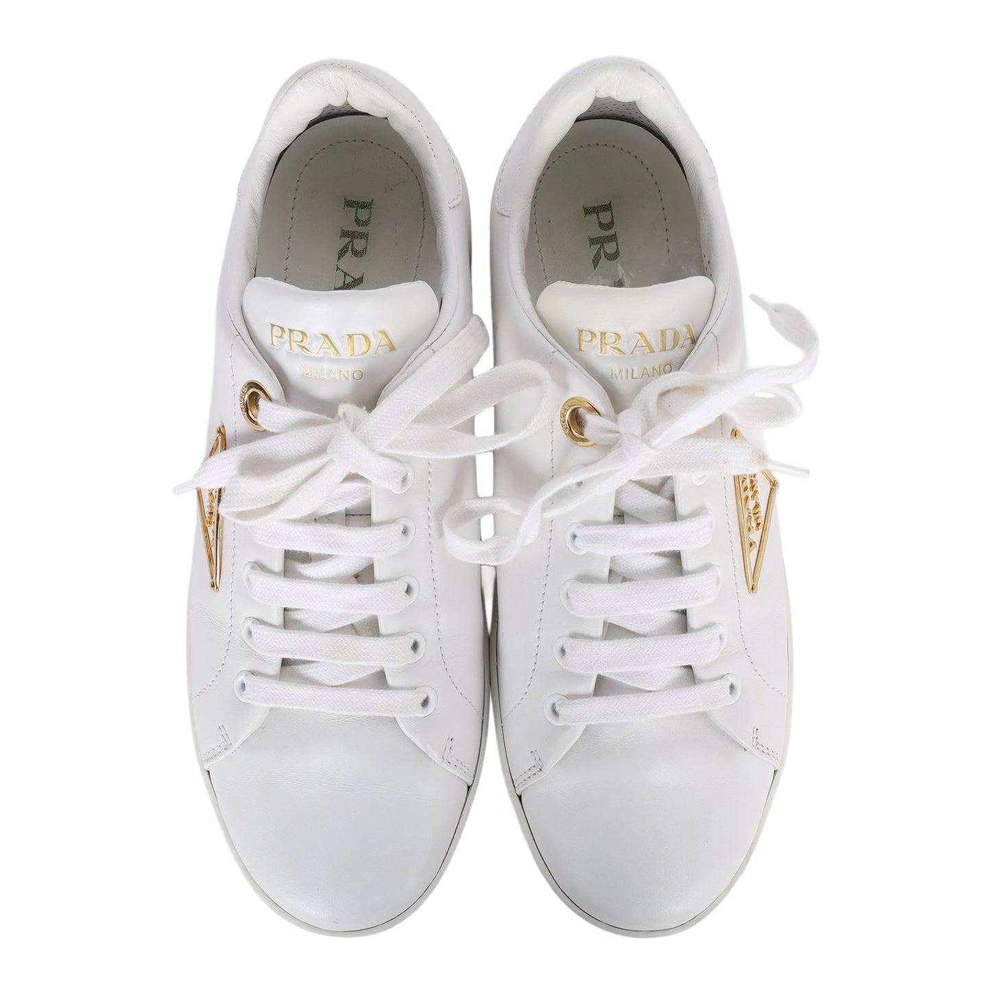 Downtown Bold Leather Low-Top Sneakers