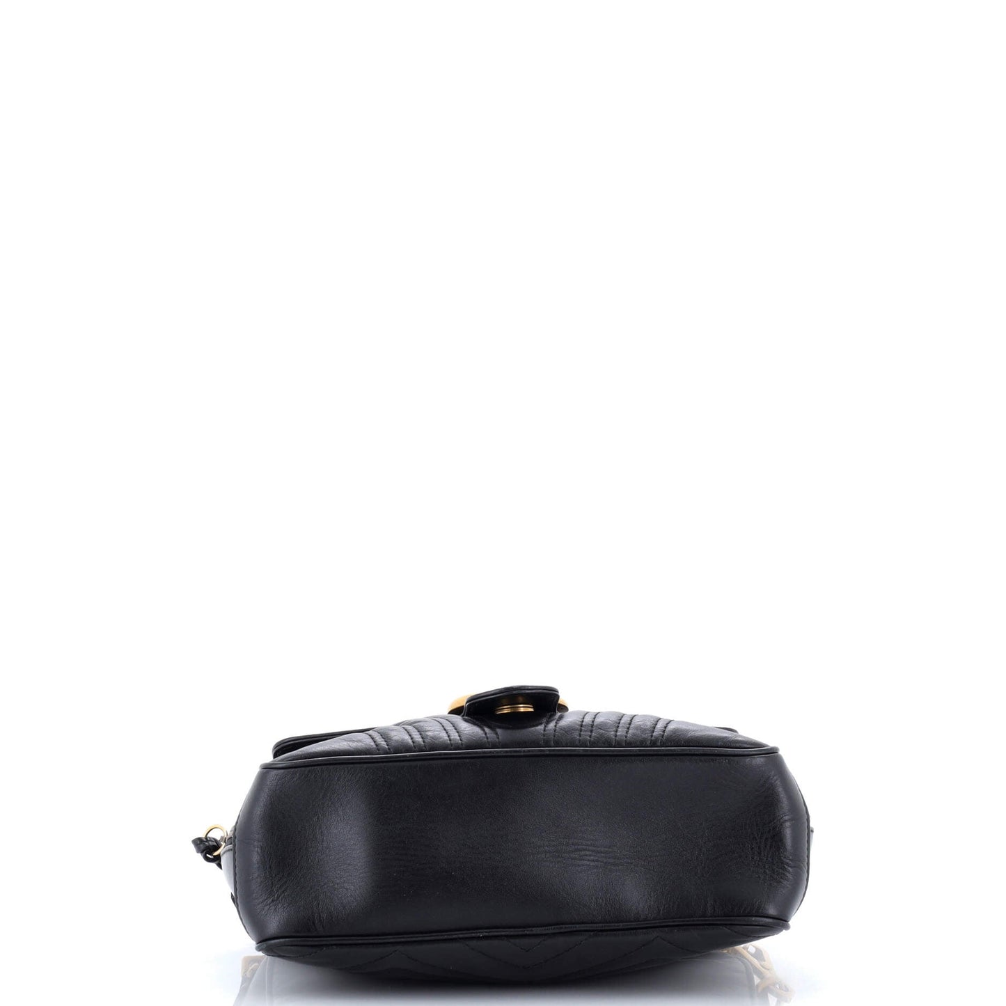 GG Marmont Zip Around Camera Bag Matelasse Leather Small