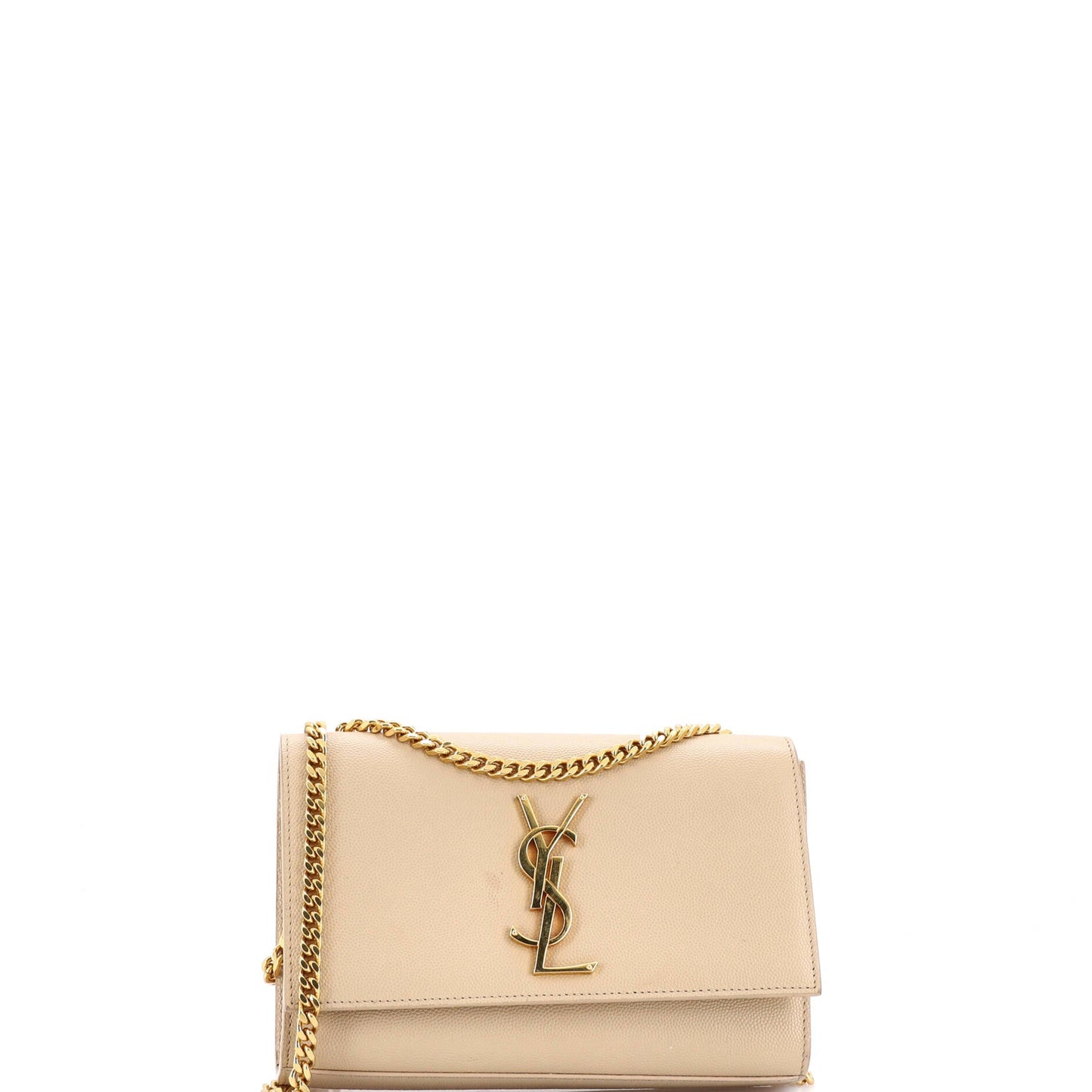 Classic Monogram Crossbody Bag Grainy Leather Small