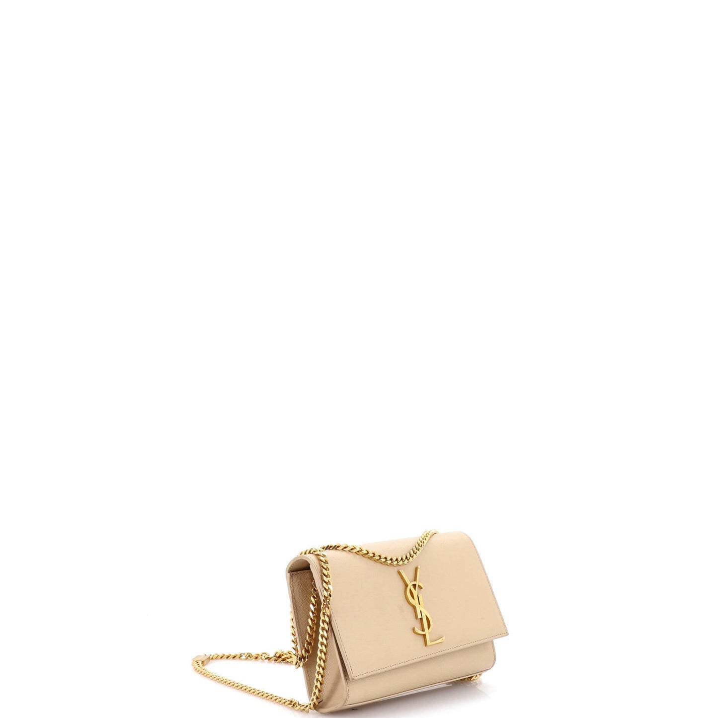 Classic Monogram Crossbody Bag Grainy Leather Small