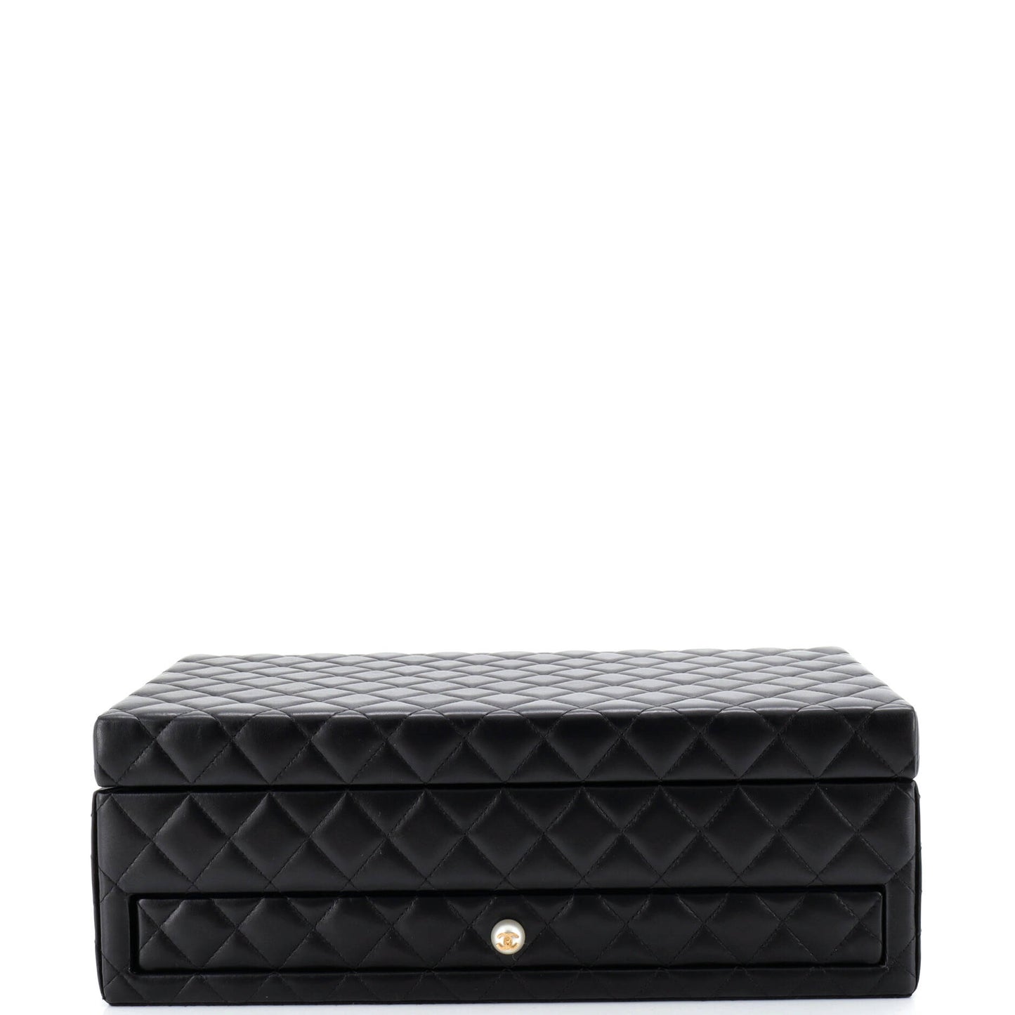 Pearl Jewelry Box Quilted Lambskin Medium