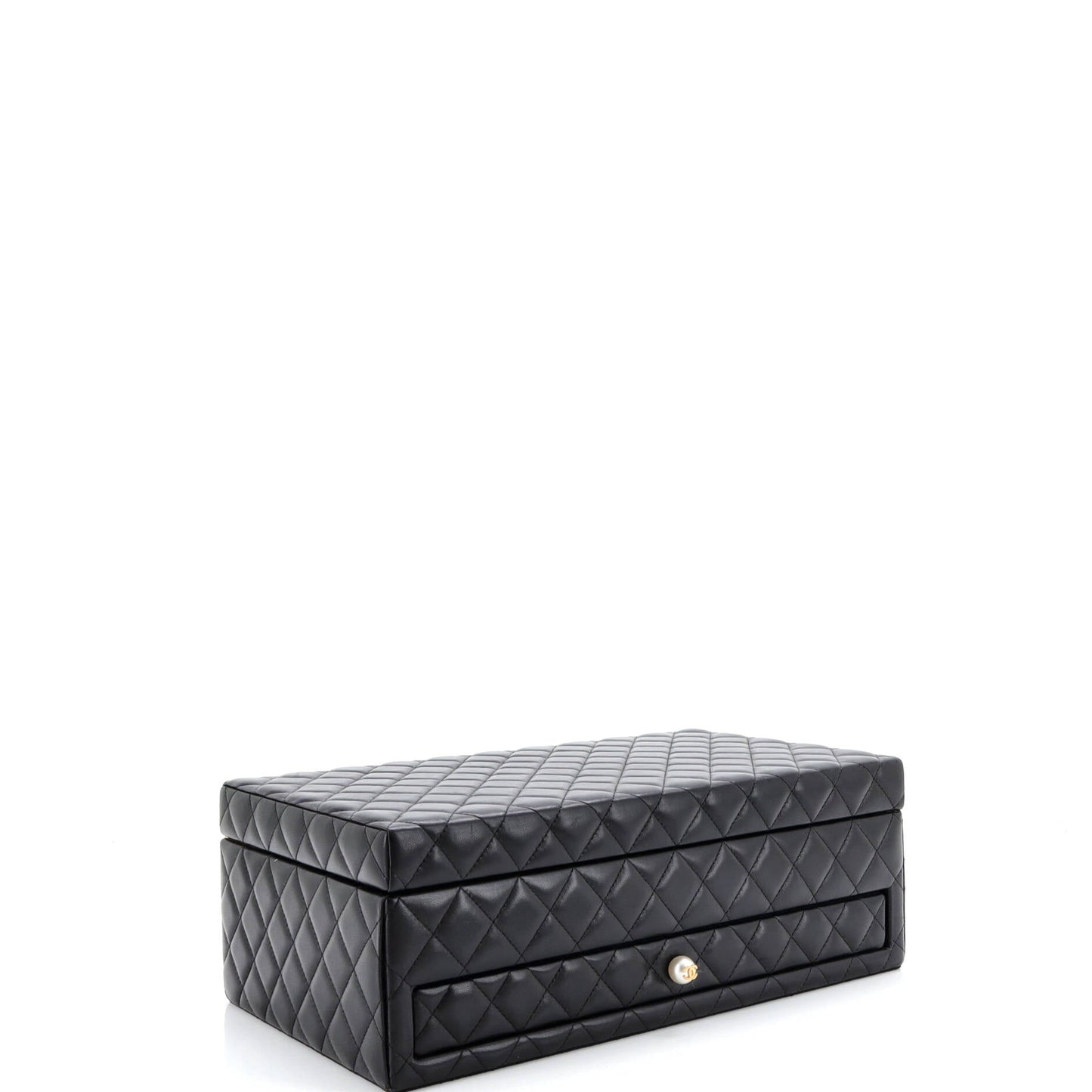 Pearl Jewelry Box Quilted Lambskin Medium