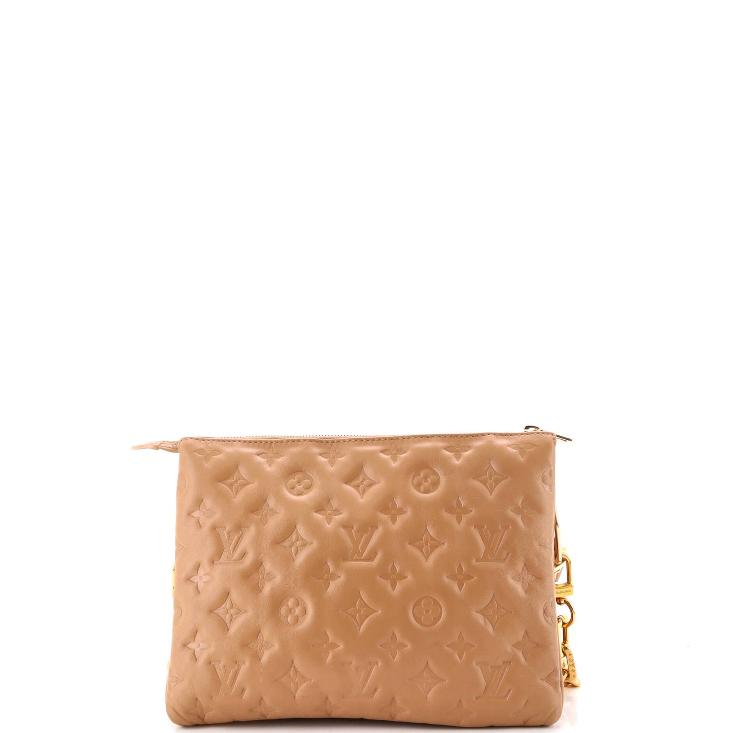 Coussin Bag Monogram Embossed Lambskin PM