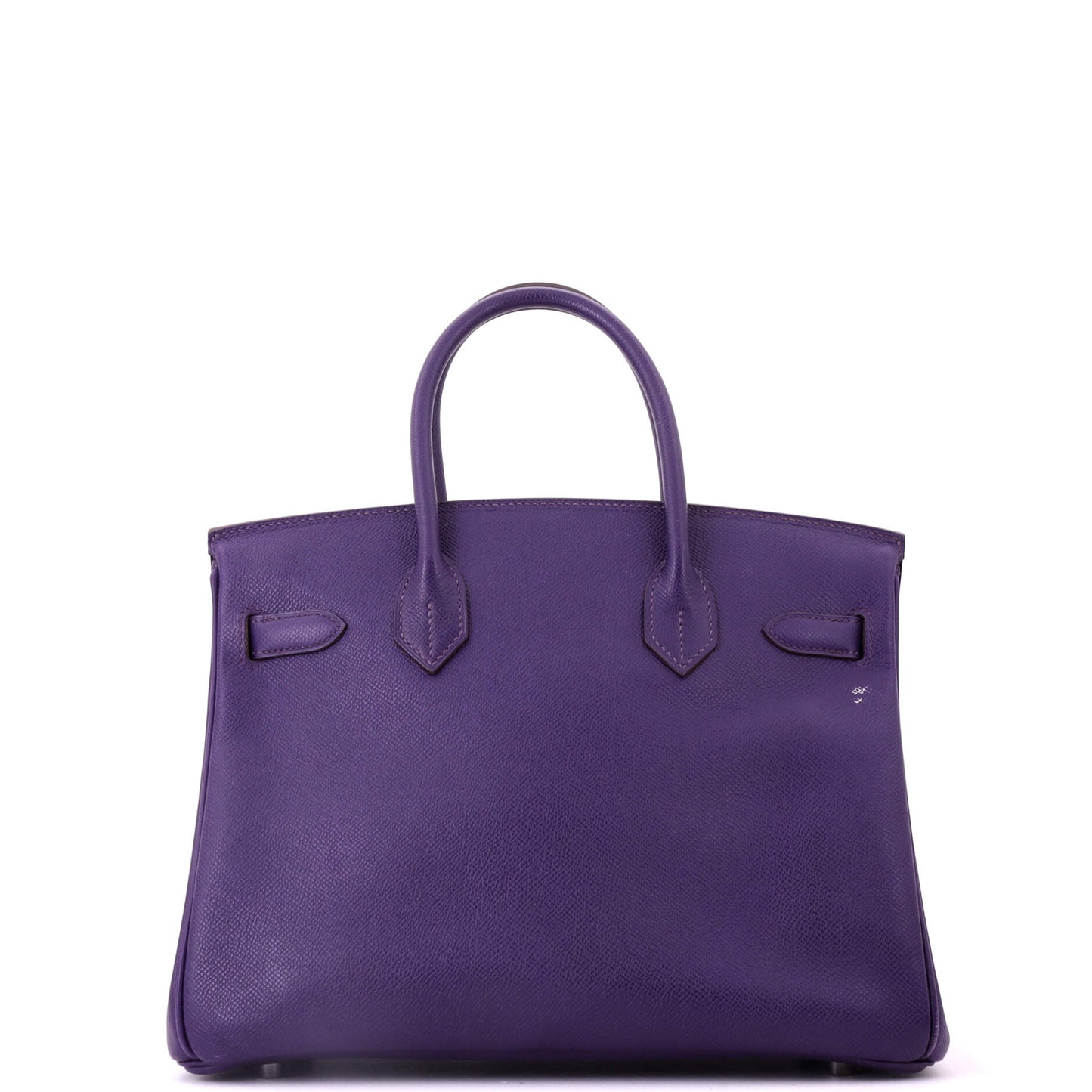 Birkin Handbag Iris Epsom with Palladium Hardware 30