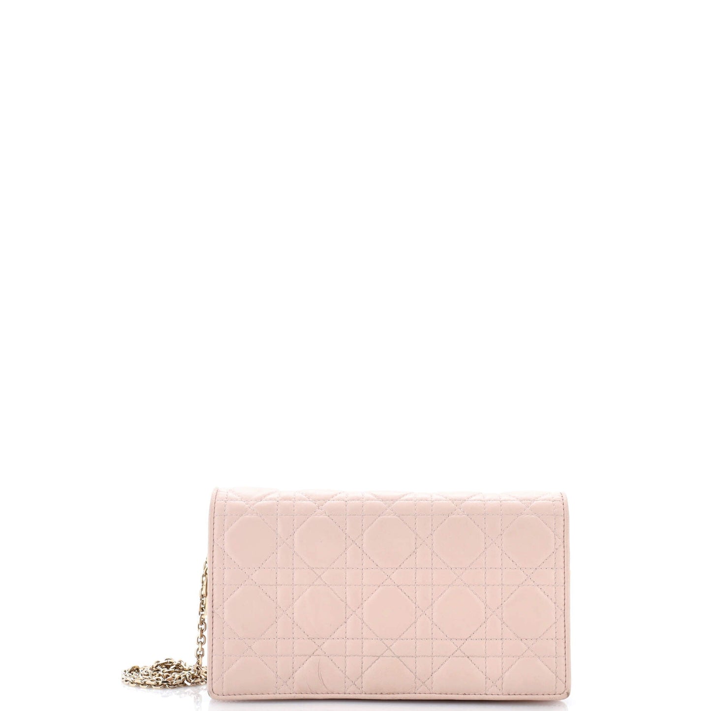 Lady Dior Chain Pouch Cannage Quilt Lambskin