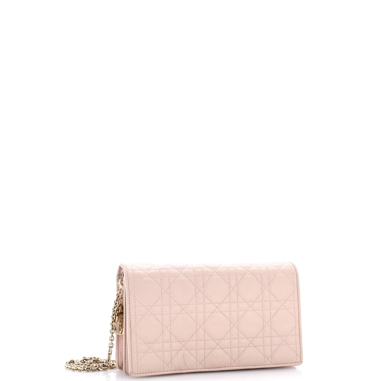 Lady Dior Chain Pouch Cannage Quilt Lambskin