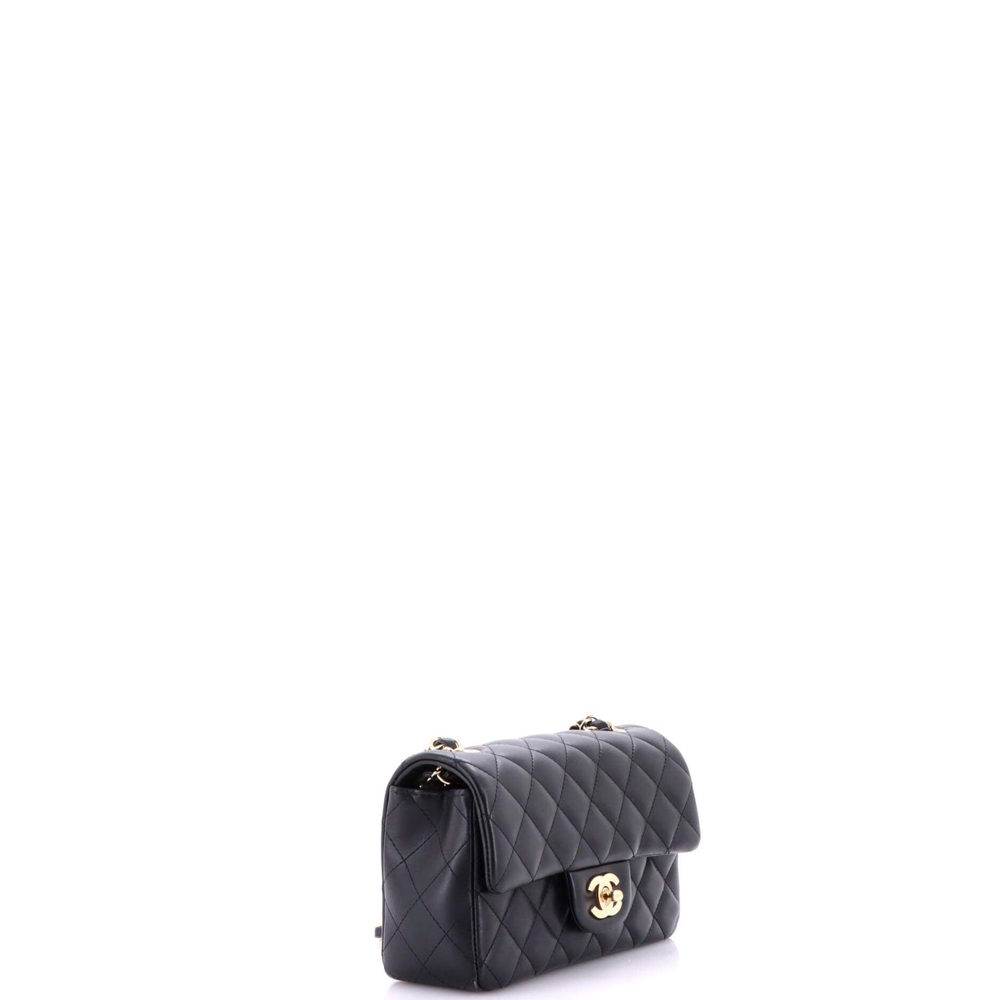 Classic Single Flap Bag Quilted Lambskin Mini