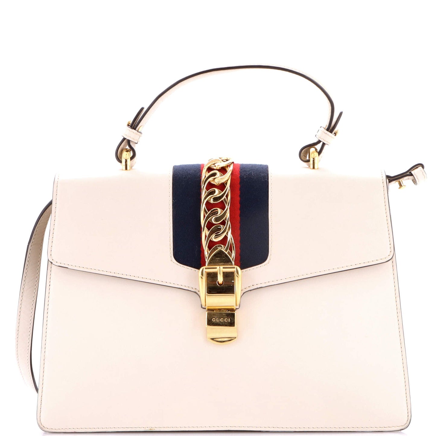 Sylvie Top Handle Bag Leather Medium