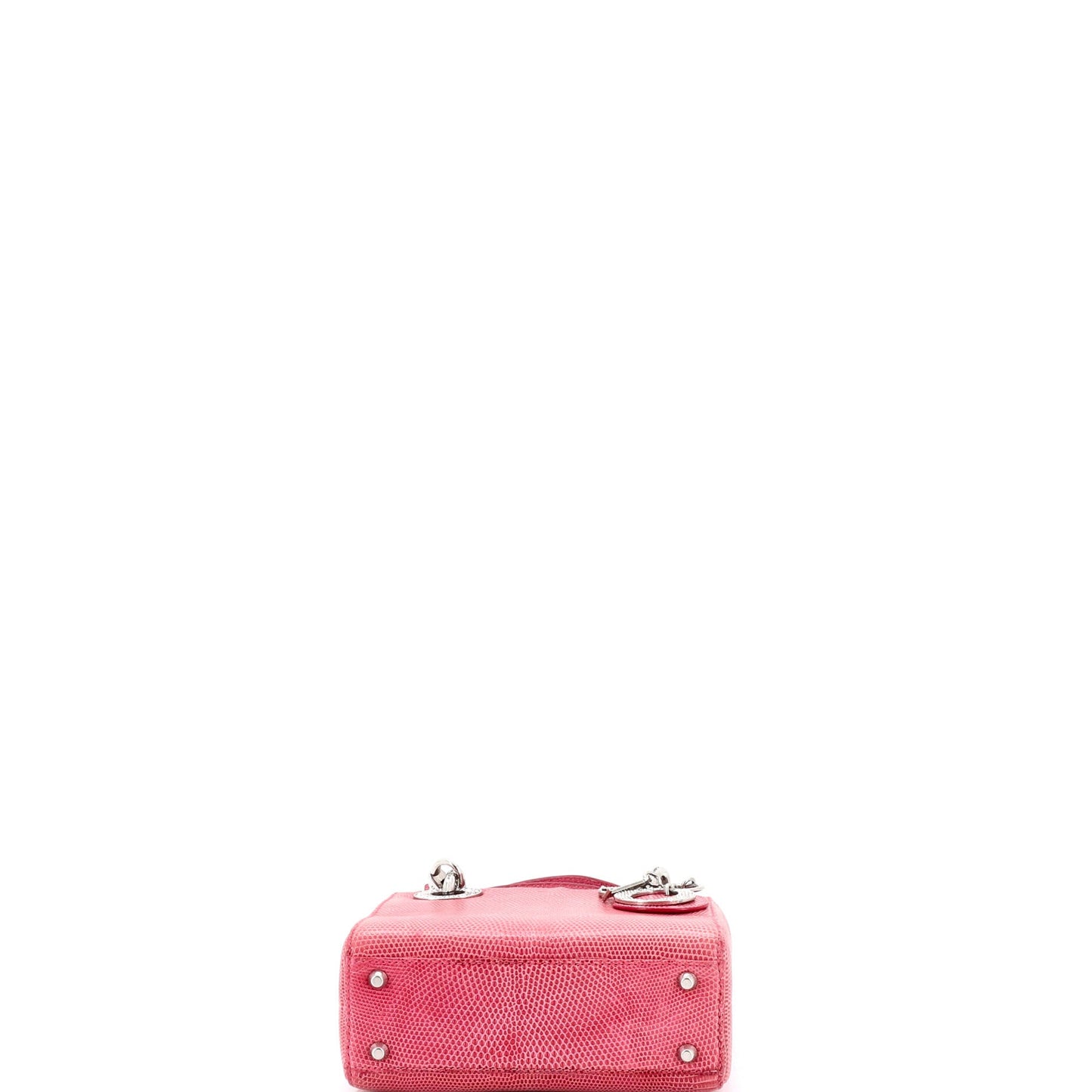 Lady Dior Bag Lizard with Crystal Charms Mini