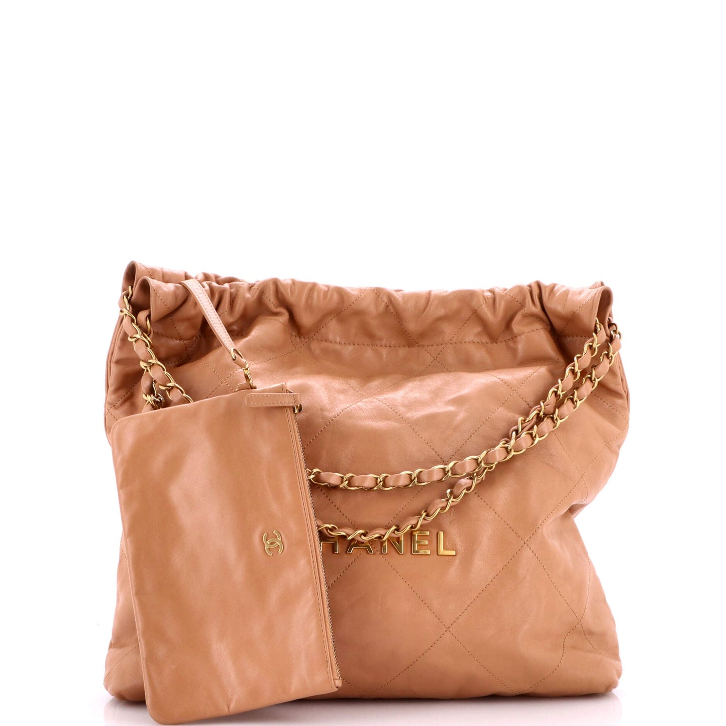 22 Chain Hobo Quilted Calfskin Medium