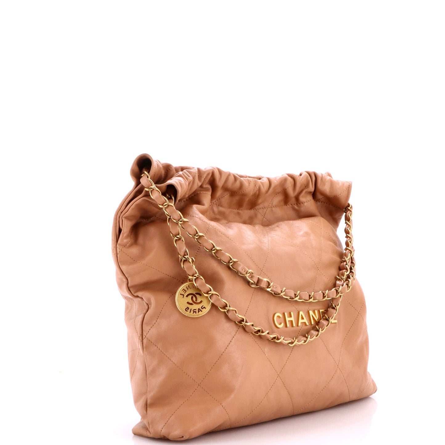 22 Chain Hobo Quilted Calfskin Medium