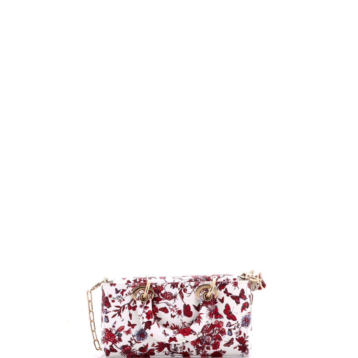 Lady D-Joy Bag Printed Leather Small