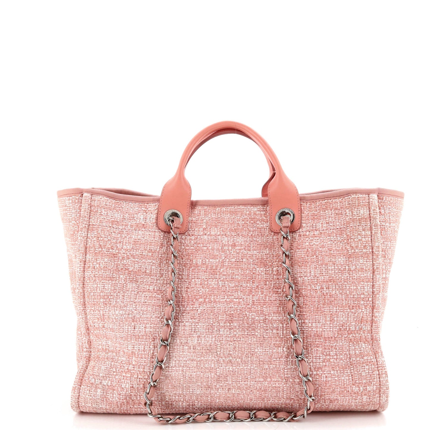 Deauville Tote Raffia with Glitter Detail Medium