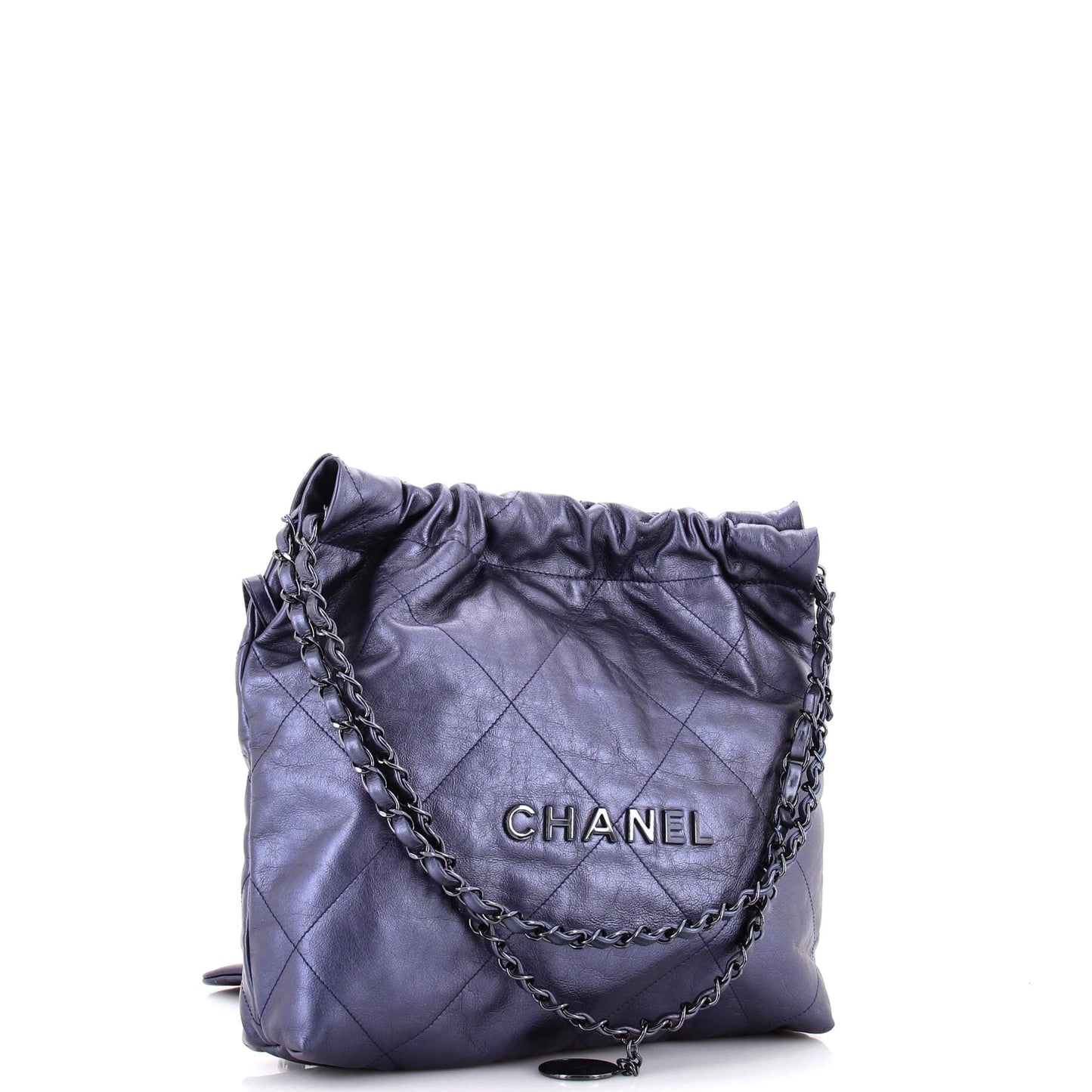 22 Chain Hobo Quilted Calfskin Small