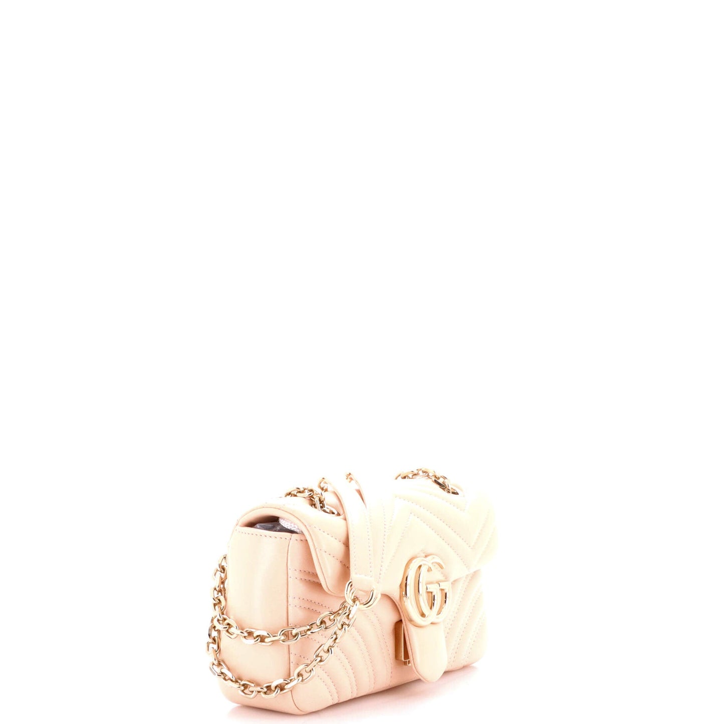 GG Marmont Flap Bag Matelasse Leather Mini