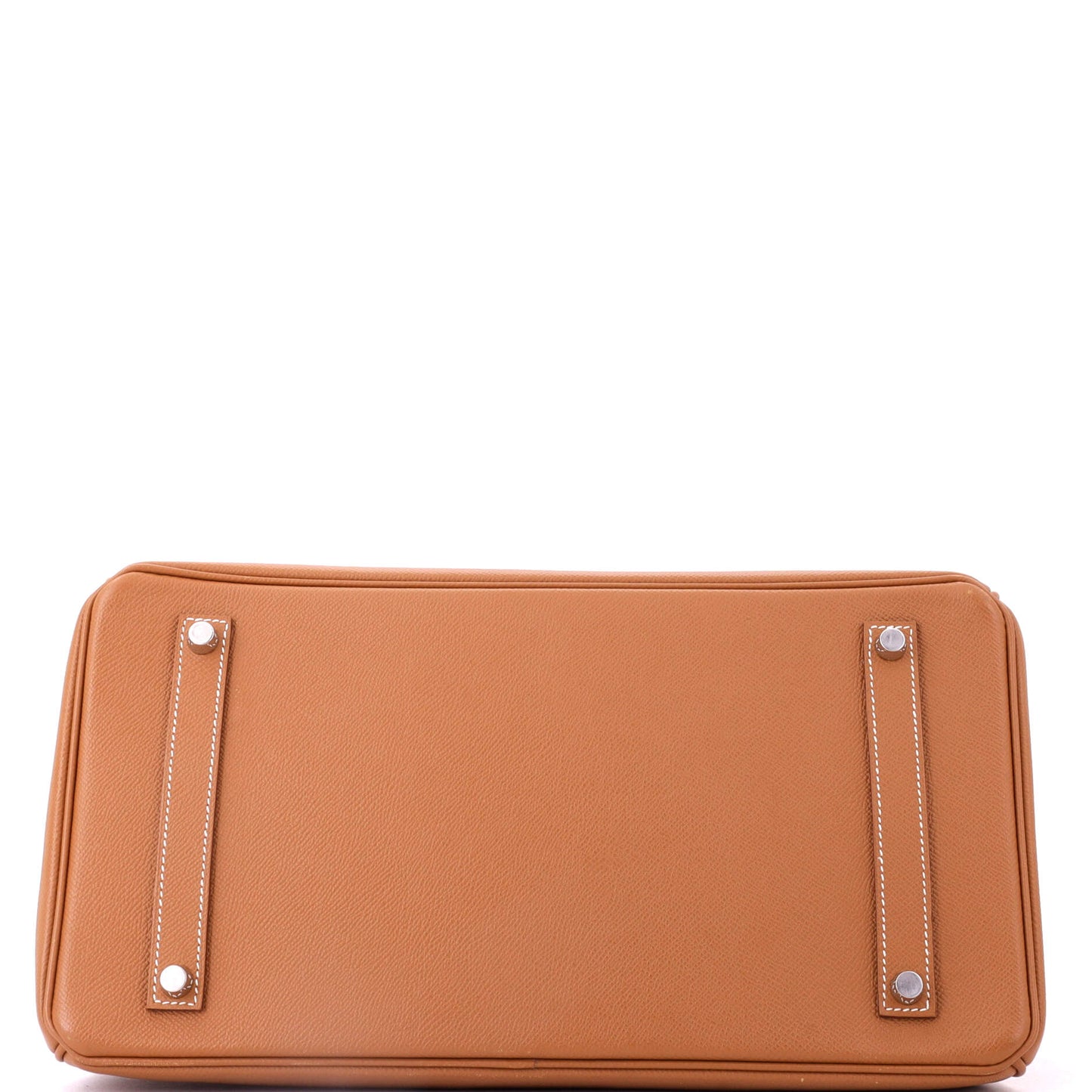 Birkin Handbag Gold Epsom with Palladium Hardware 35