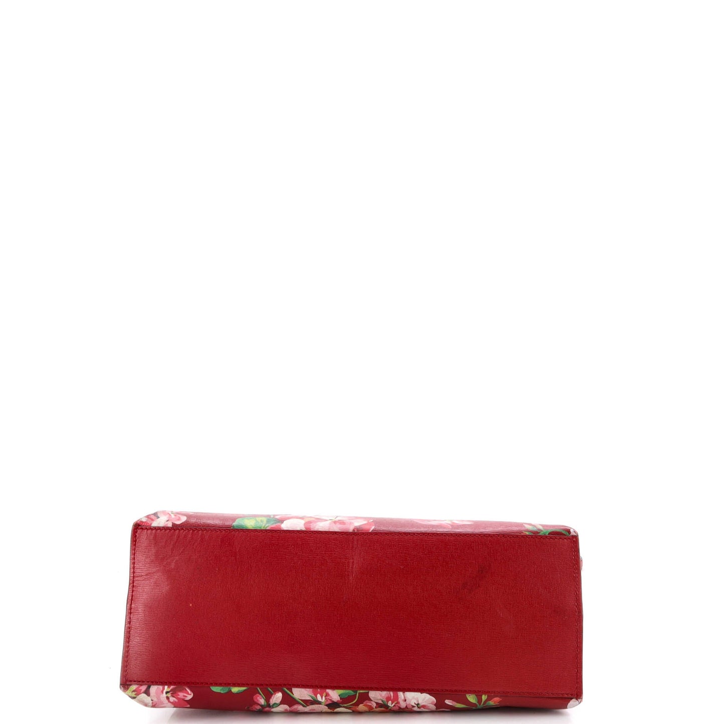 Bamboo Daily Top Handle Bag Blooms Print Leather Small