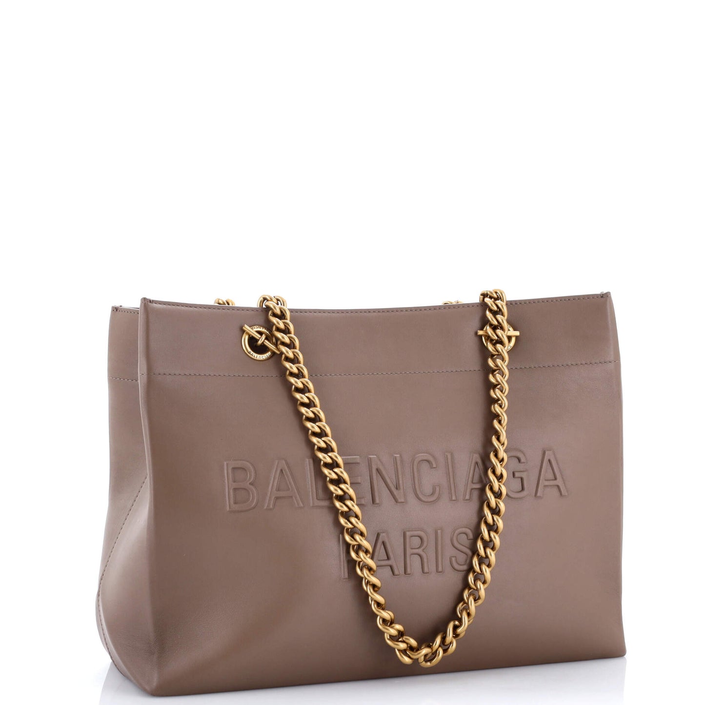 Duty Free Chain Tote Leather Medium
