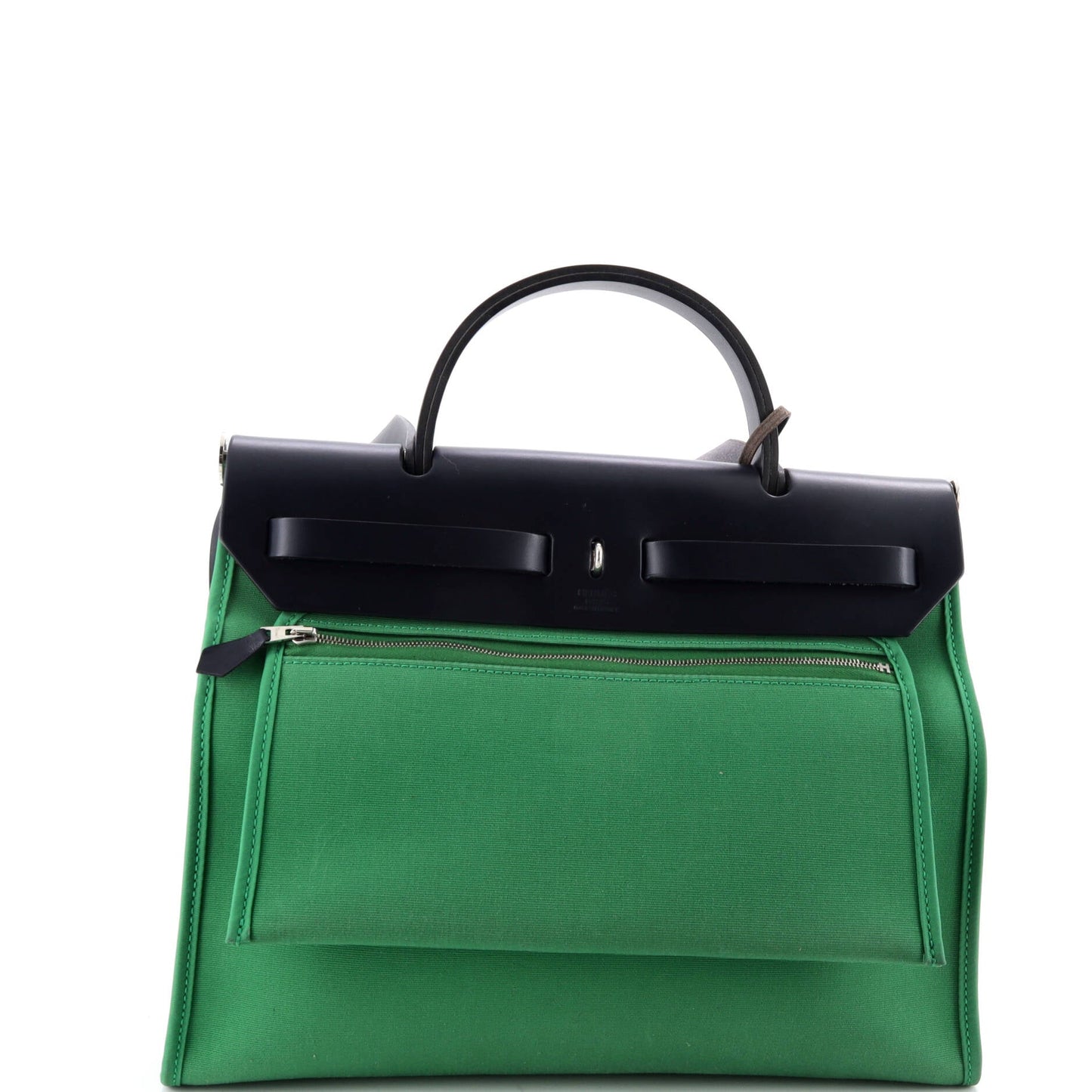 Herbag Zip Leather and Toile 31