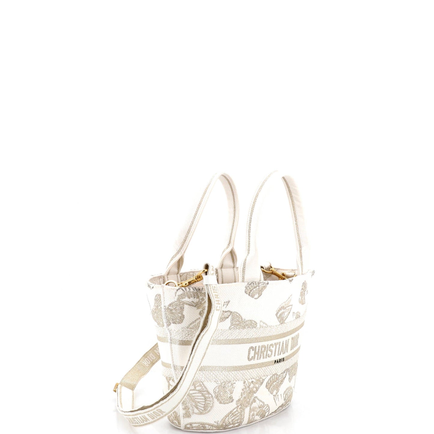 Panier Chapeau Bag Embroidered Canvas