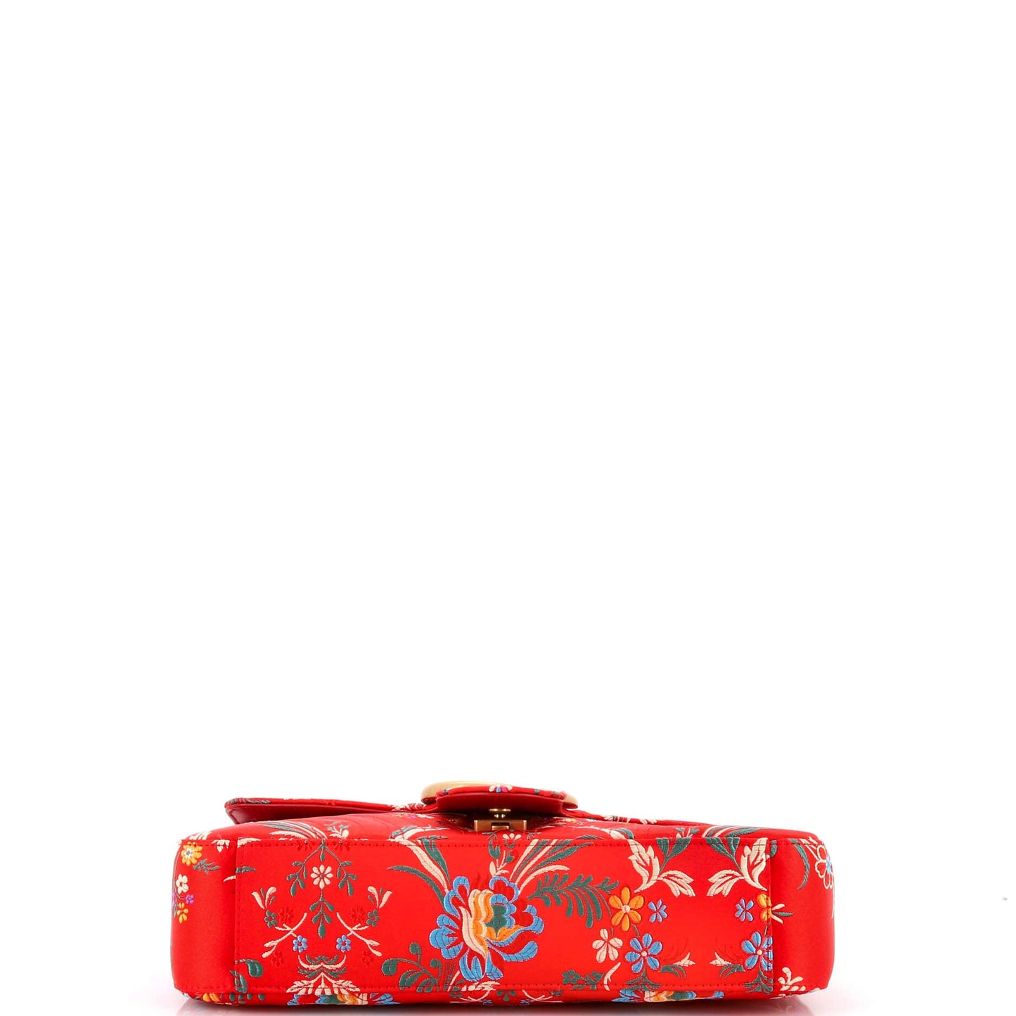 GG Marmont Flap Bag Matelasse Floral Jacquard Medium