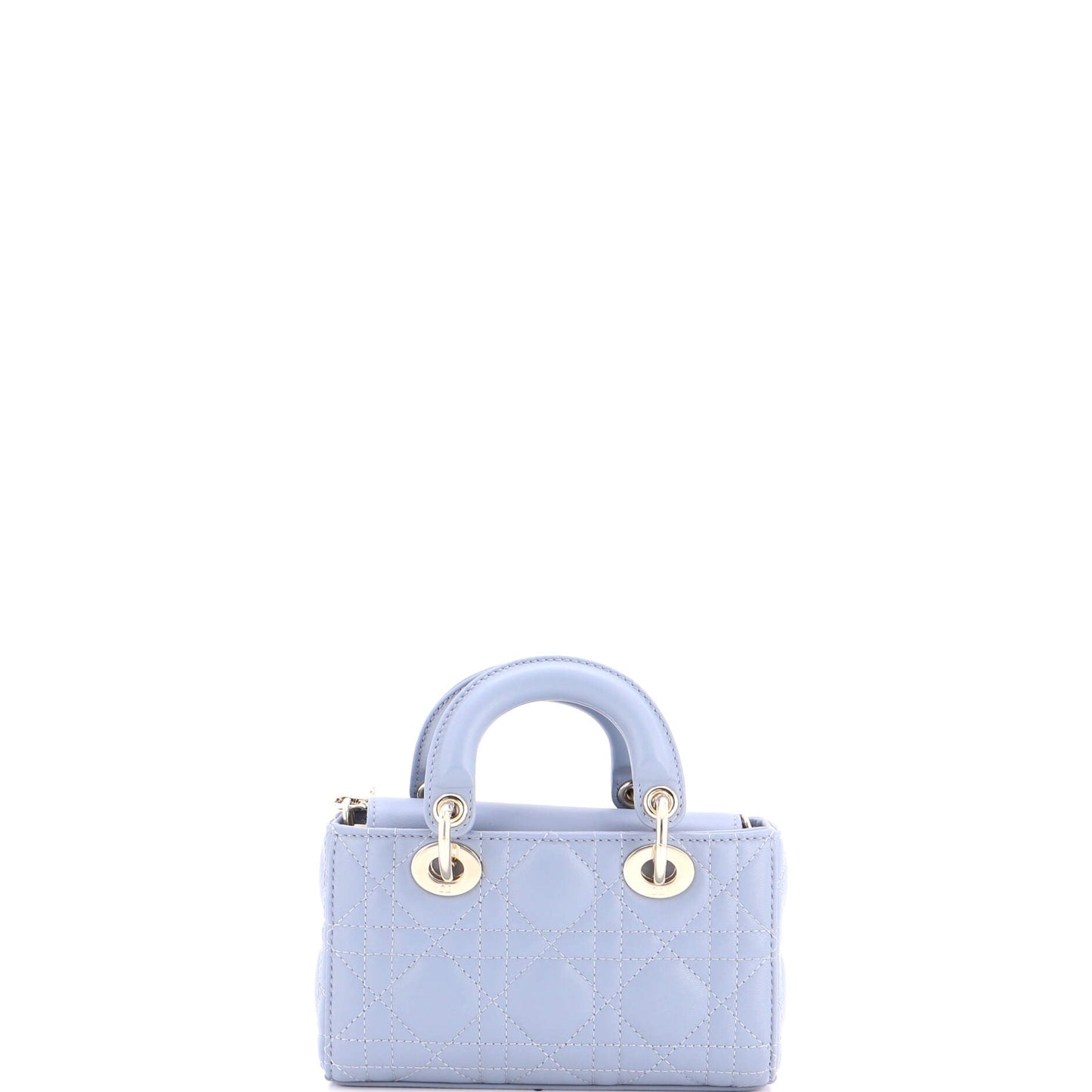 Lady D-Joy Bag Cannage Quilt Lambskin Micro