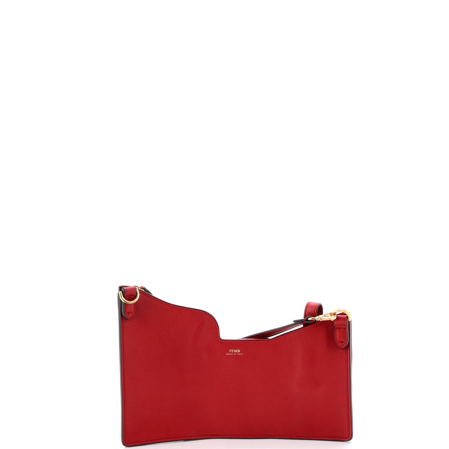 Bustine 3 Pockets Crossbody Bag Leather and Zucca Coated Canvas Mini