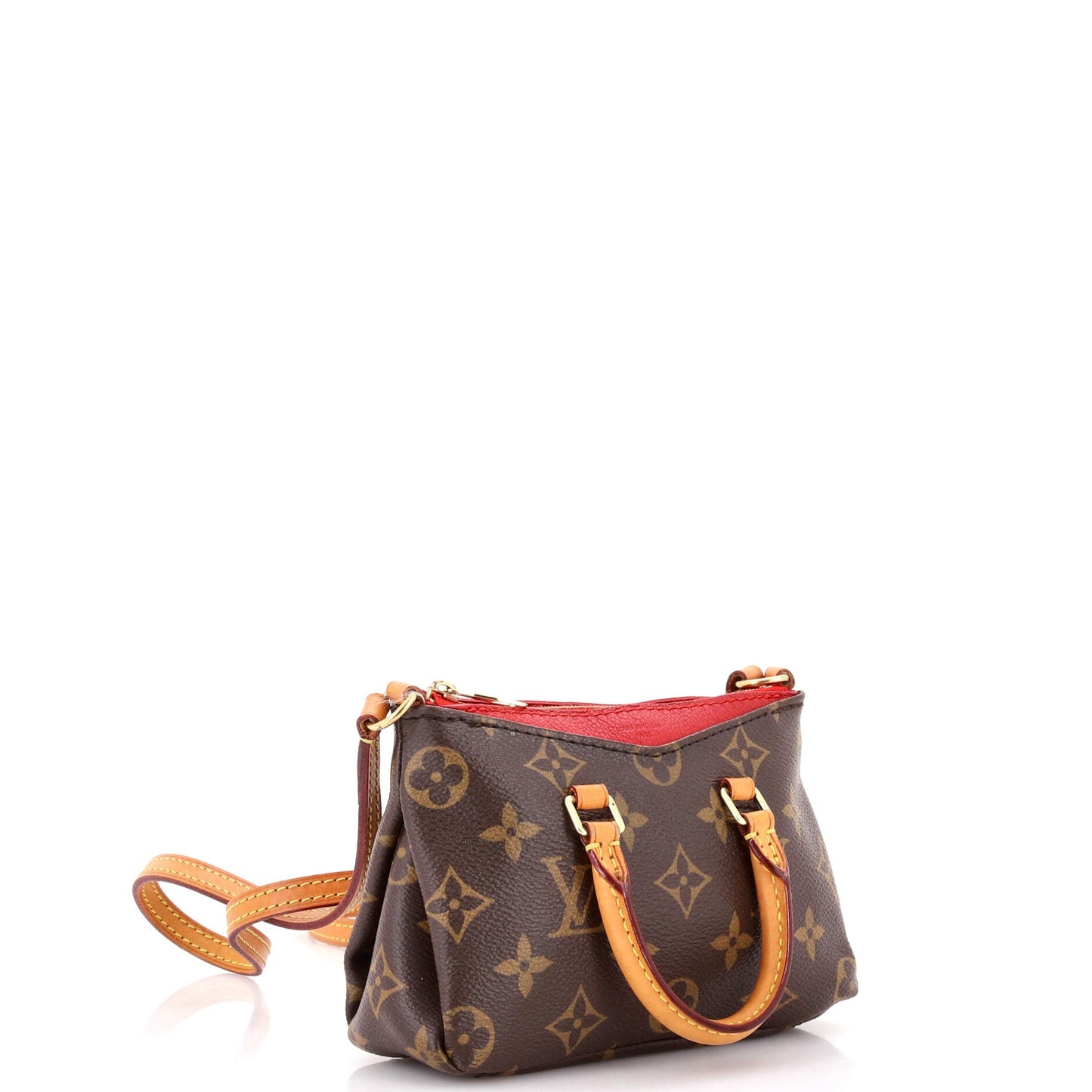 Pallas Tote Monogram Canvas with Leather Nano