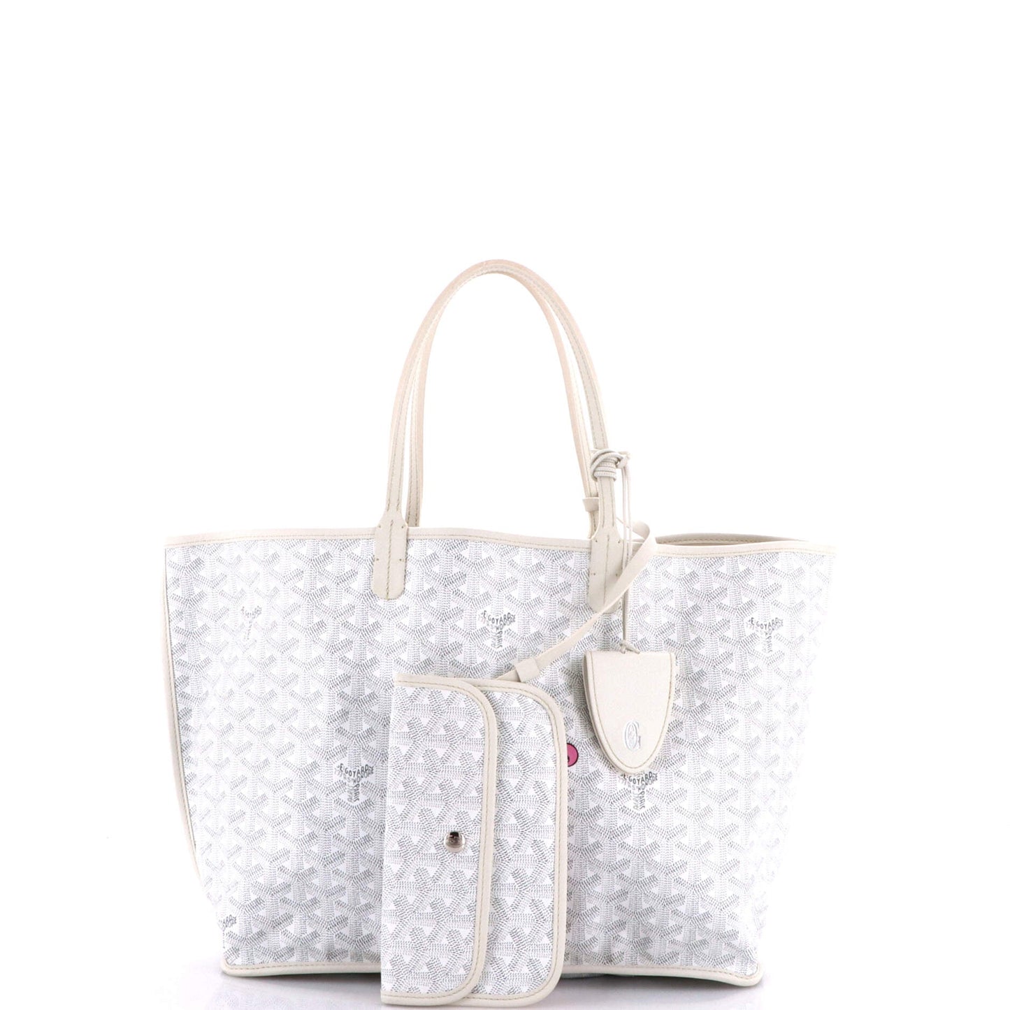Anjou Reversible Tote Printed Coated Canvas PM