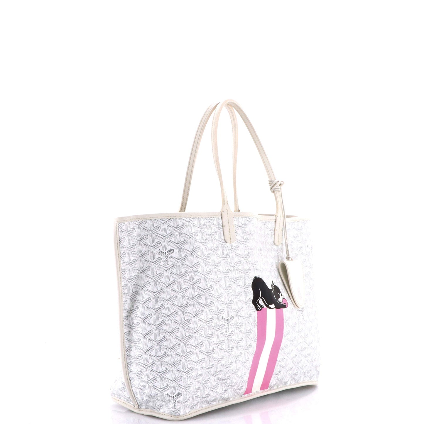 Anjou Reversible Tote Printed Coated Canvas PM