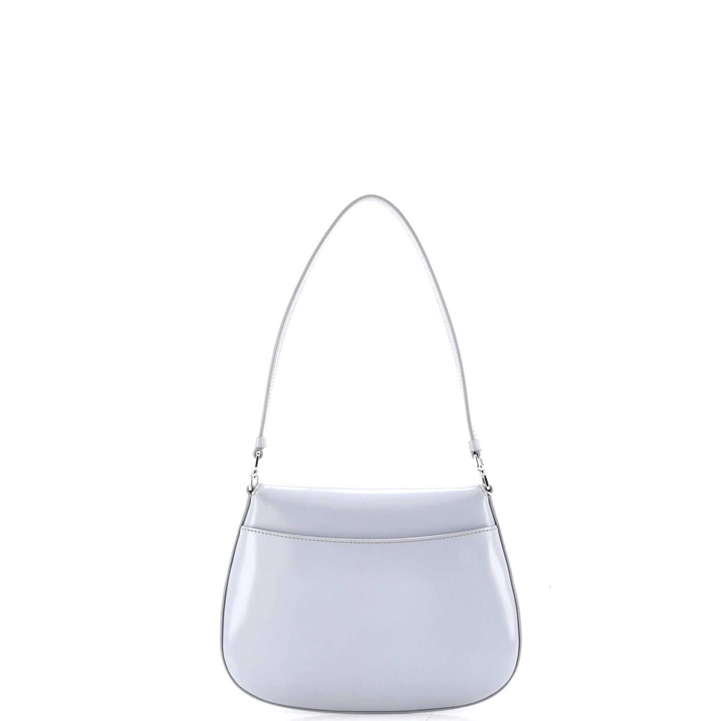 Cleo Flap Shoulder Bag Spazzolato Leather Small